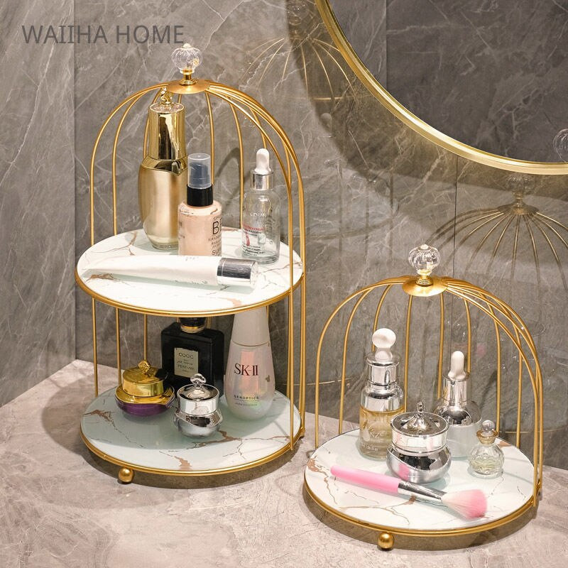 Makiažo kosmetikos laikymo lentynos, skirtos vonios kambario odos priežiūrai, kosmetikos laikikliai, tualeto reikmenys, stalo lentyna