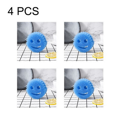 4PCS Creativity Magic Dishwashing Sponge Household Kitchen Bathroom Migic Cleaning Wipe Strong Scruing Pad Miracle Sponge