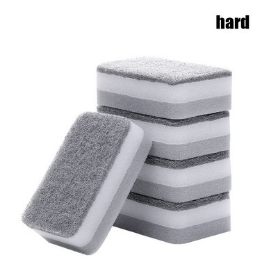 5 τμχ Σφουγγαράκια καθαρισμού διπλής όψης Οικιακό σφουγγάρι καθαρισμού κουζίνας Μαντηλάκι πιάτων σφουγγάρι Πανί Πετσέτες καθαρισμού πιάτων Αξεσουάρ