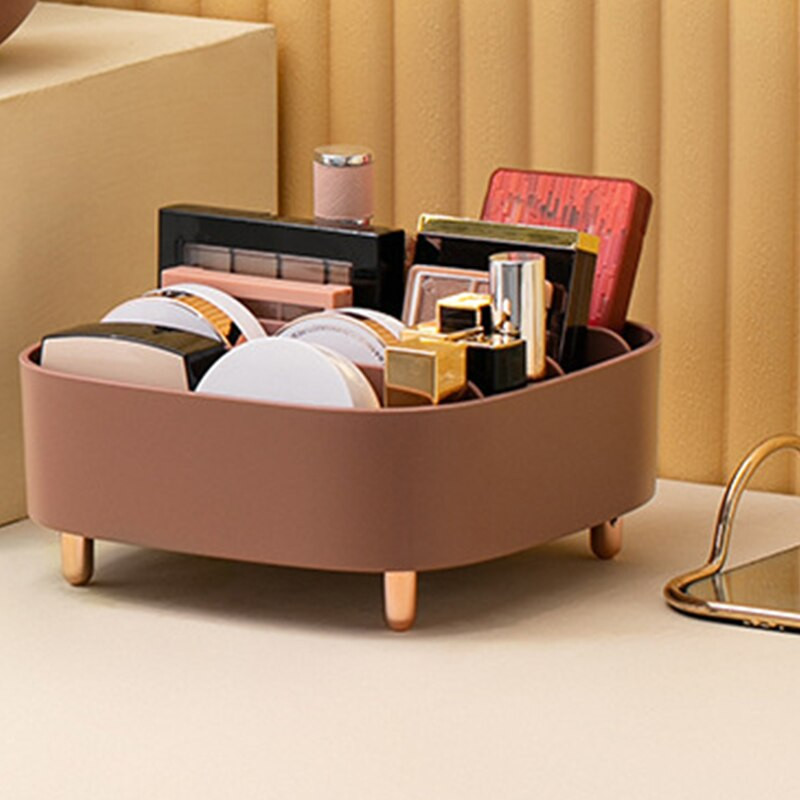 Κάδος οργάνωσης καλλυντικών επιτραπέζιου υπολογιστή Αυτορυθμιζόμενος καλάθι αποθήκευσης Classified παχύ PP Υλικά για διάφορα είδη σπιτιού HANW88