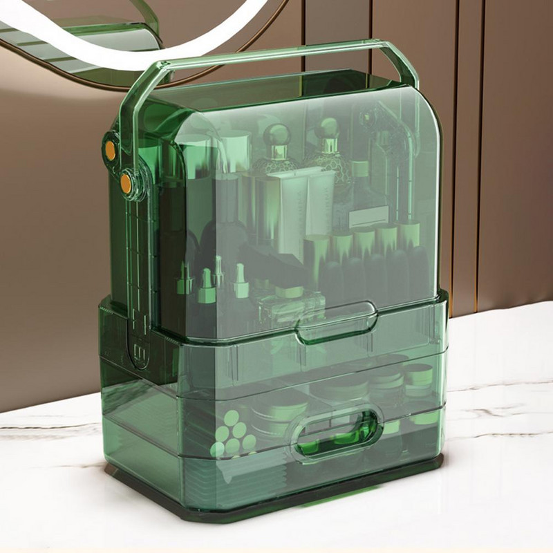 Izdržljiva ladica za pohranu kozmetike Kutija za organizatore šminke Kutija za organizatore šminke Plastična pohrana