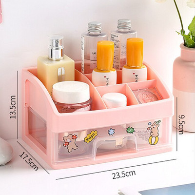 Υπνοδωμάτιο Organizers Μεγάλη χωρητικότητας Cosmetic Storage Box Μακιγιάζ Συρτάρι Organizer Δοχείο μακιγιάζ Desktop Sundries Storage Box