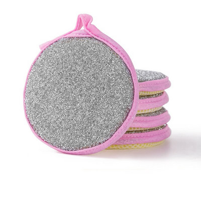 5Pcs/set dvostrana spužva za pranje posuđa lonac spužve za pranje posuđa Alati za čišćenje u kućanstvu Kuhinjsko posuđe Četka za pranje posuđa