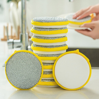 Thicken 2,5cm Double Sides Cleaning Sponge Pan Pot Dish Clean Sponge Εργαλεία οικιακού καθαρισμού Βούρτσες πλυσίματος πιάτων