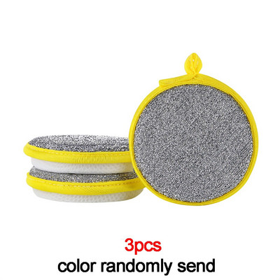 Thicken 2,5cm Double Sides Cleaning Sponge Pan Pot Dish Clean Sponge Εργαλεία οικιακού καθαρισμού Βούρτσες πλυσίματος πιάτων