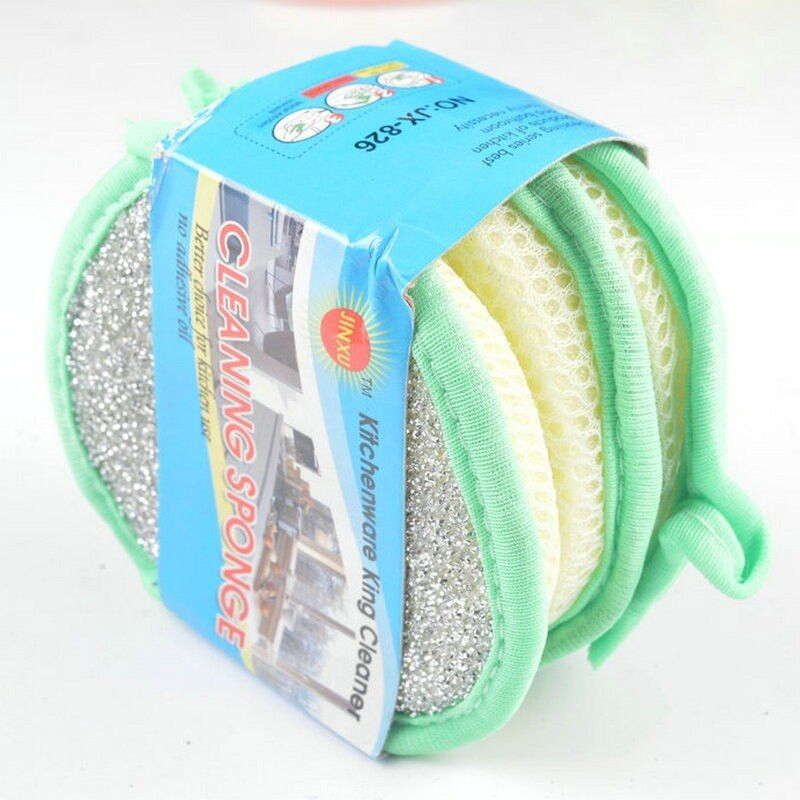 Thicken 2,5cm Double Sides Cleaning Sponge Pan Pot Dish Clean Sponge Εργαλεία οικιακού καθαρισμού Βούρτσες πλυσίματος πιάτων