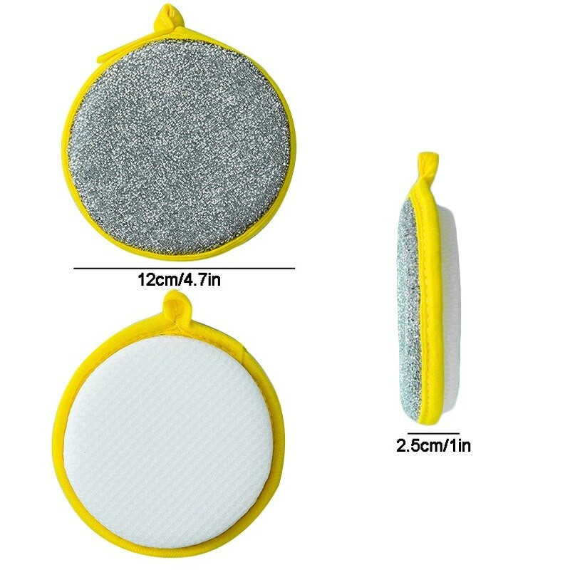 Thicken 2,5cm Double Sides Cleaning Sponge Pan Pot Dish Clean Sponge Εργαλεία οικιακού καθαρισμού Βούρτσες πλυσίματος πιάτων