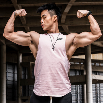 Sportska majica bez rukava u tri boje za muškarce