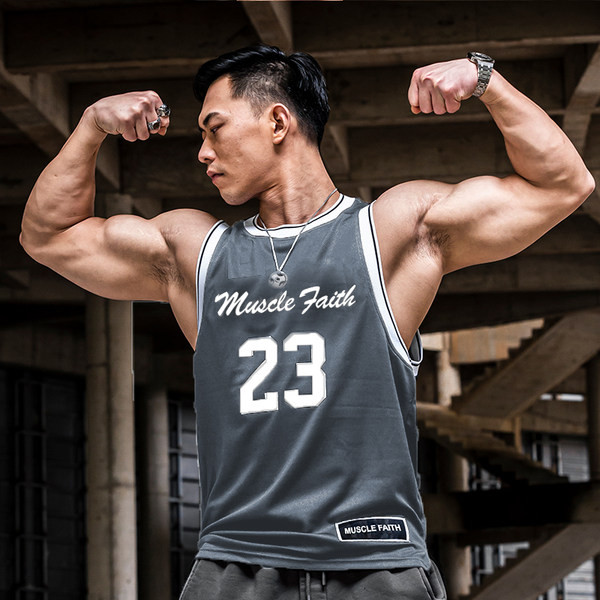 Ανδρικό casual φανελάκι με νούμερα