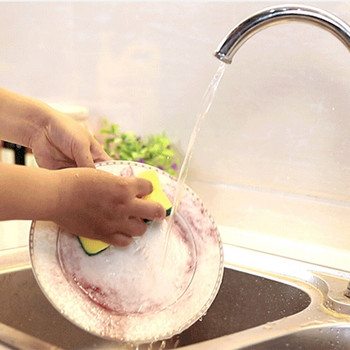 Εργαλεία 10 τμχ/σετ Οικιακό Πλύσιμο Πιάτων Σφουγγάρια Καθαρισμού Σφουγγάρια Χρωματιστά Σφουγγάρια καθαρισμού Σφουγγάρια κουζίνας Καθαριστικό Εργαλείο Τυχαίο χρώμα