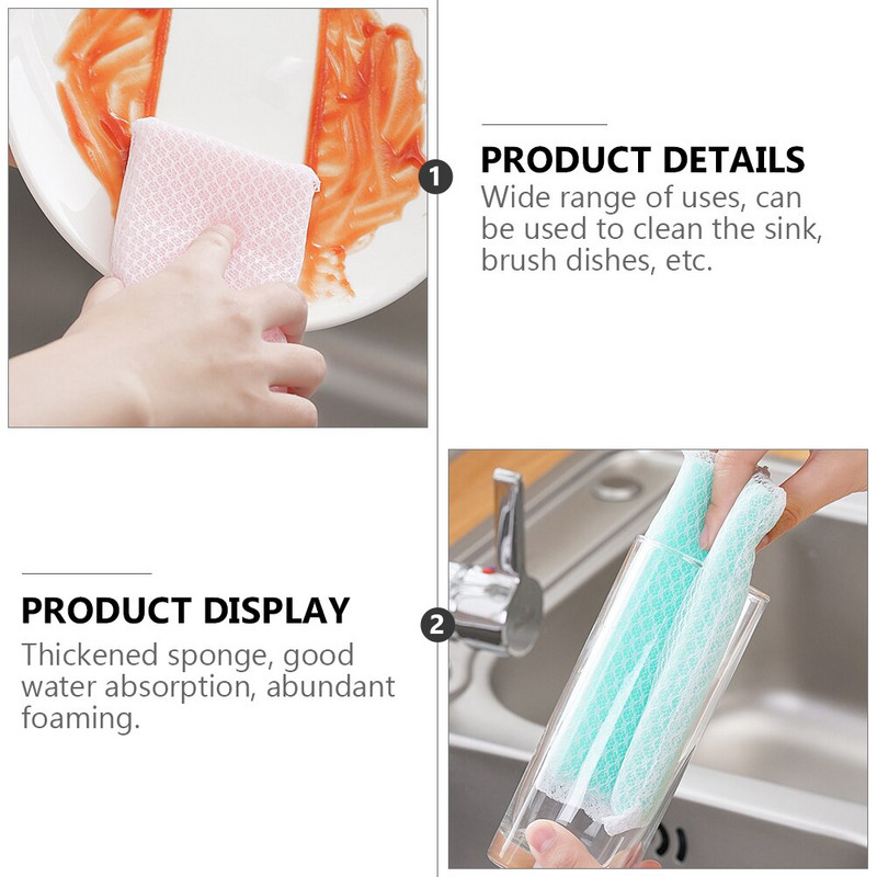 Kööginõude pesemine Käsn Küürimishari Küürimishari Pad Kangas Tööriist Dušipesu Keha Nõudepesu Koorimine Puhastuspadjad Potirätik