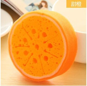 2022 Accesorii de bucătărie cu burete creativ Veselă de spălat în formă de fructe Vase de curățare cu burete Îndepărtează petele unelte de curățare limpieza