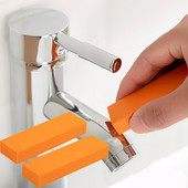 1 τεμ Easy Limescale Γόμα μπάνιου Γυαλί αφαίρεσης σκουριάς Καουτσούκ Εργαλεία καθαρισμού οικιακής κουζίνας Ζυγαριά κουζίνας και βούρτσα σκουριάς