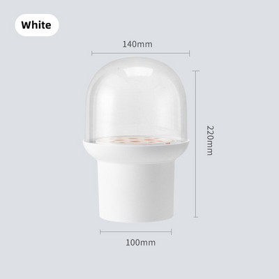 Πινέλο μακιγιάζ Αποθήκευση καλλυντικών Βούρτσες Οργανωτής δοχείων Πλαστικά κουτιά οργάνωσης Είδη περιποίησης Ντουλάπα ντουλάπι Clear Organizers