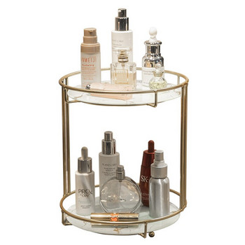 Σχάρα αποθήκευσης Nordic organizer μακιγιάζ Cosmetic Organizer Τραπέζι επιτραπέζιου ντυσίματος Skin Care Product Perfume Lipstick Display Rack