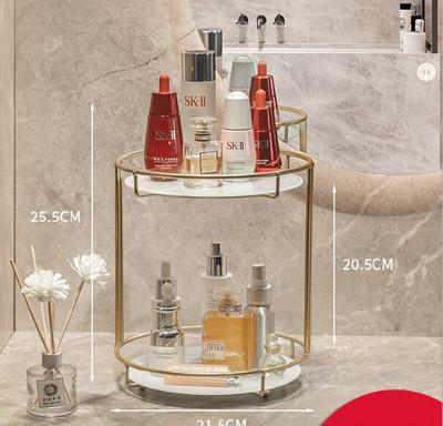 Σχάρα αποθήκευσης Nordic organizer μακιγιάζ Cosmetic Organizer Τραπέζι επιτραπέζιου ντυσίματος Skin Care Product Perfume Lipstick Display Rack
