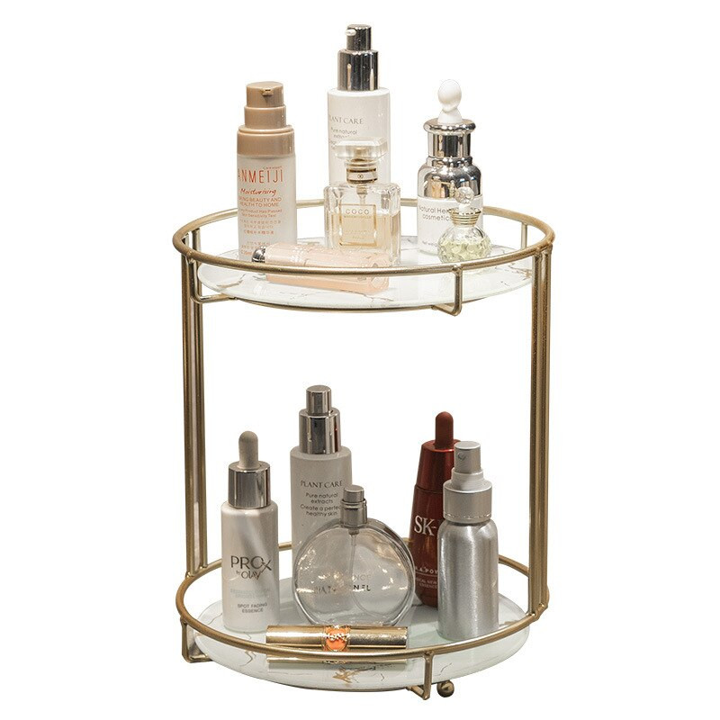 Σχάρα αποθήκευσης Nordic organizer μακιγιάζ Cosmetic Organizer Τραπέζι επιτραπέζιου ντυσίματος Skin Care Product Perfume Lipstick Display Rack