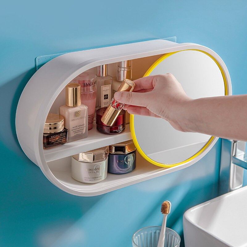 Kosmeetikatoodete hoiukarp peegliga meigiga Peegli hoiukarp Ehted Kaasaskantav sahtel Nahahooldus ehted Tooted Korraldaja