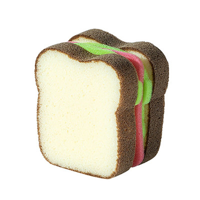 Forma pâinii Burete Sandwich Spălat vase Melanină Ştergeţi oală Perie Accesorii pentru curăţenie de uz casnic Curăţat Accesorii de bucătărie Instrumente