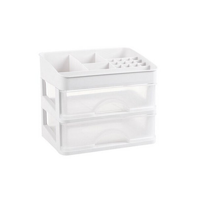 Οργάνωση μακιγιάζ μπάνιου Γυναικεία καλλυντικά Κουτί αποθήκευσης Επιτραπέζιου συρταριού Συρτάρι πολλαπλών στρώσεων κοσμήματα Δοχείο αξεσουάρ για κραγιόν