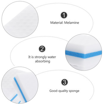 Σφουγγάρι καθαρισμού πιάτων Σφουγγάρια Scrubber Scratch Scrub Non Cleaner Γυαλί επαναχρησιμοποιήσιμο μελαμινικό καθρέφτη μαξιλάρια πλύσης Εργαλειοθήκη