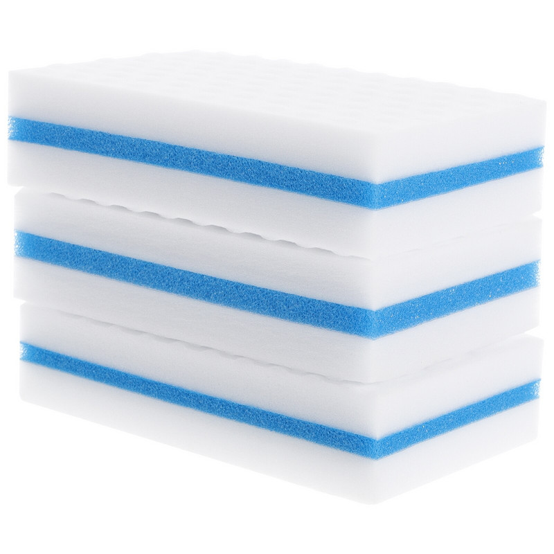 Käsn Puhastusnõu Käsnad Küürimismasin Köök Scratch Scrub Mittepuhastav klaas Korduvkasutatav melamiinpeegli pesupadjad Tööriistanõud