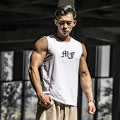 Casual ανδρικό εμπριμέ φανελάκι