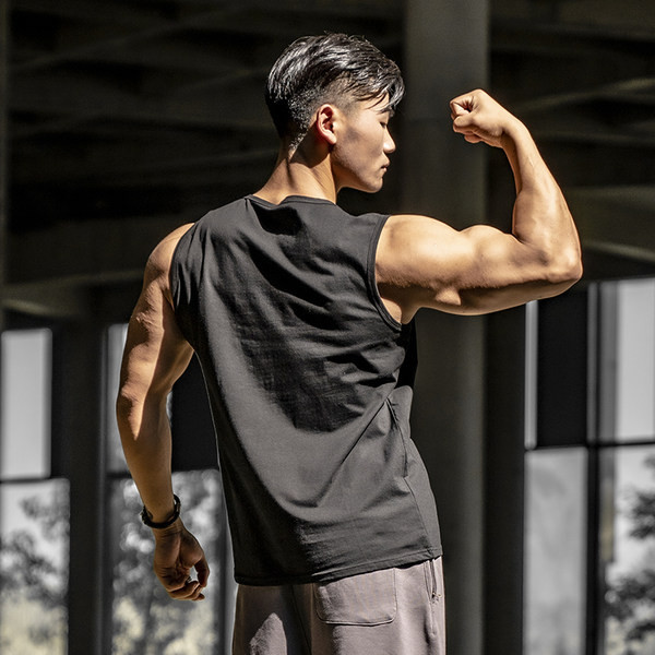 Casual ανδρικό εμπριμέ φανελάκι