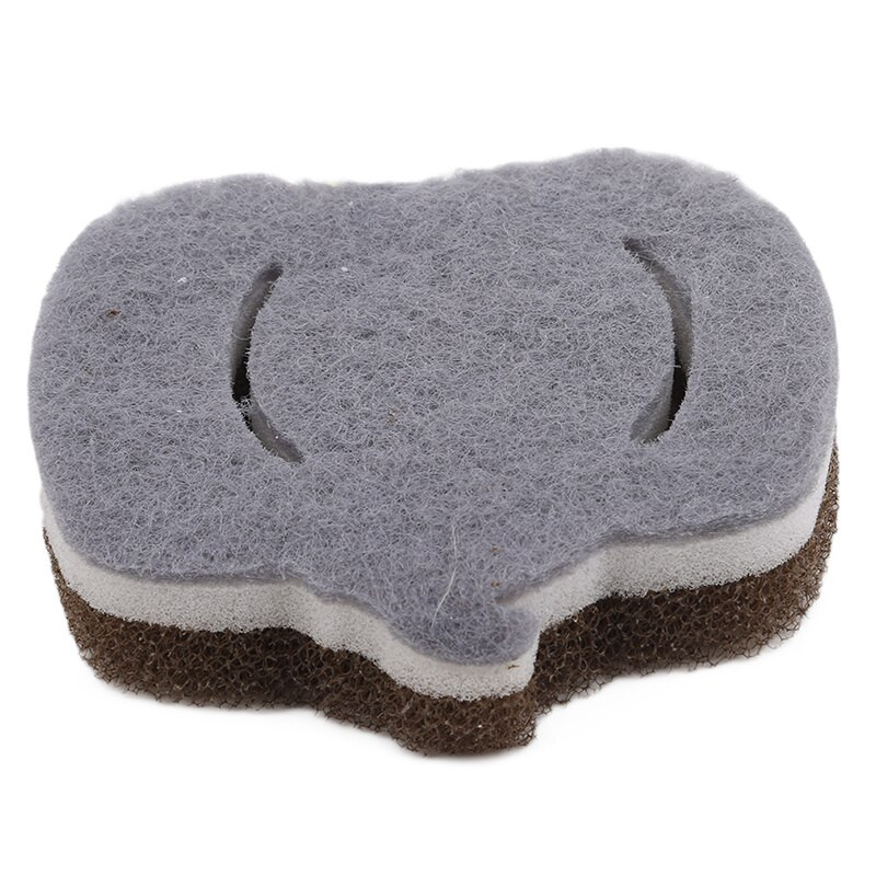 4 KOM slatke mačje spužve u obliku troslojne spužve koja snažno upija vodu spužve za pranje posuđa alat za čišćenje u obliku lotosovog korijena češnjaka