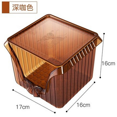 Prozirna kutija za pohranu kozmetike Stolni artefakt Maska za spavaonicu Kupaonica Stalci za njegu kože Veliki držač za organizaciju