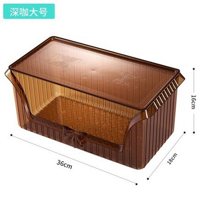 Prozirna kutija za pohranu kozmetike Stolni artefakt Maska za spavaonicu Kupaonica Stalci za njegu kože Veliki držač za organizaciju