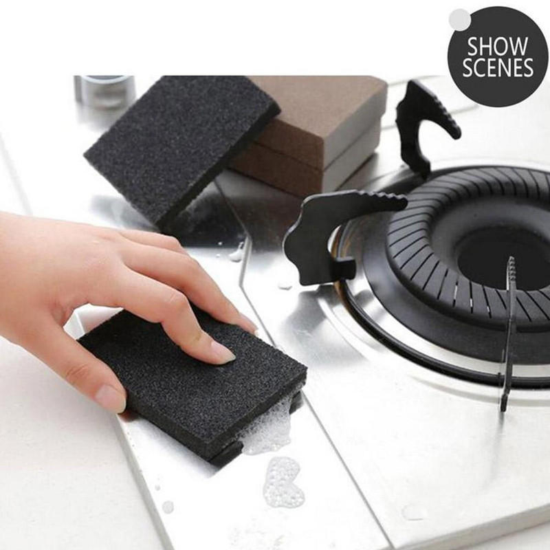 5 komada Emery Spužva Četka Scrub Spužva za uklanjanje kamenca od hrđe Alat za brisanje Čarobna karborundum spužva Čistač Jastučić za pranje kuhinjske posude