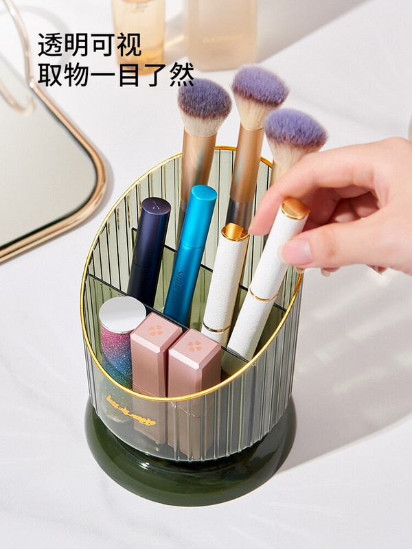 Διαχωριστικό κραγιόν, επιφάνεια γραφείου, θήκη για πινέλο, πινέλο μακιγιάζ