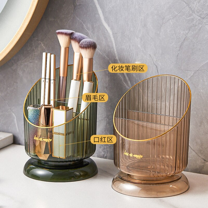 Διαχωριστικό κραγιόν, επιφάνεια γραφείου, θήκη για πινέλο, πινέλο μακιγιάζ