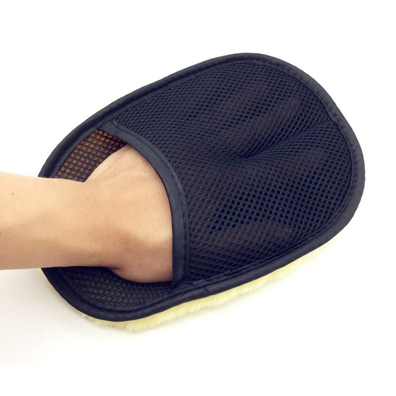 2 kom vunene rukavice za pranje automobila Rukavice za čišćenje automobila od mikrovlakana od zgušnjavanja meke vune Njega perilice za motocikle Stil automobila