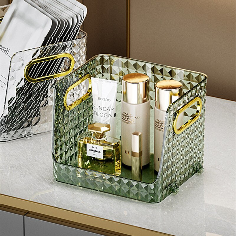 Stolni organizator šminke Kutija za pohranu kozmetike Maska za njegu kože Kozmetičke stvari Organizator za pohranu grickalica Organizator za nakit