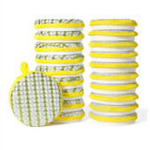 Σφουγγάρι διπλής όψεως κουζινικά σκεύη Βούρτσες κατά του λίπους Πανάκια καθαρισμού Σφουγγάρι πιάτων με ισχυρό αφρό Προμήθειες καθαρισμού κουζίνας σπιτιού