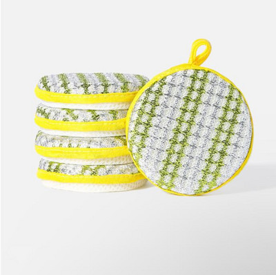 Σφουγγάρι διπλής όψεως κουζινικά σκεύη Βούρτσες κατά του λίπους Πανάκια καθαρισμού Σφουγγάρι πιάτων με ισχυρό αφρό Προμήθειες καθαρισμού κουζίνας σπιτιού