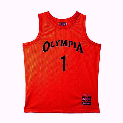 Ανδρικό αθλητικό φανελάκι με επιγραφή και λογότυπο