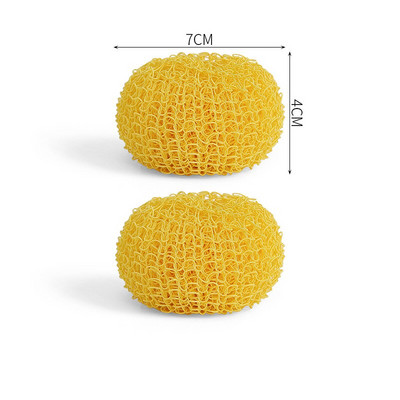 Βούρτσα πλυσίματος πιάτων με μπάλα Nano Cleaning με λαβή Αντικαθιστώμενη κεφαλή βούρτσας Υλικό νάιλον που δεν βλάπτει Κατσαρόλα Εργαλεία καθαρισμού κουζίνας σπιτιού