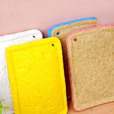 Kokkupressitud puidust tselluloosist puuvillased loofad Puhastuslapp nõudepesumasin Keskkonnasõbralik looduslik materjal, mis ei kahjusta käsi Köögipuhastusvahendid