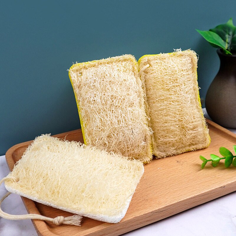 Kokkupressitud puidust tselluloosist puuvillased loofad Puhastuslapp nõudepesumasin Keskkonnasõbralik looduslik materjal, mis ei kahjusta käsi Köögipuhastusvahendid