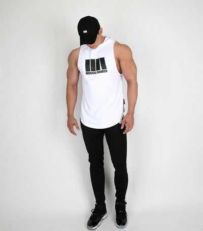 Ανδρικό φόρεμα με κουκούλα casual