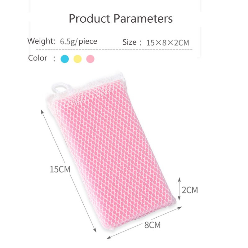 Σφουγγάρι καθαρισμού επιτραπέζιων σκευών VEHHE 5 συσκευασίες για πιάτα Μαντηλάκι νιπτήρα πισίνας Απολύμανση Αξεσουάρ κουζίνας Μπάνιο