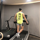 Muška sportska majica bez rukava - sa natpisom