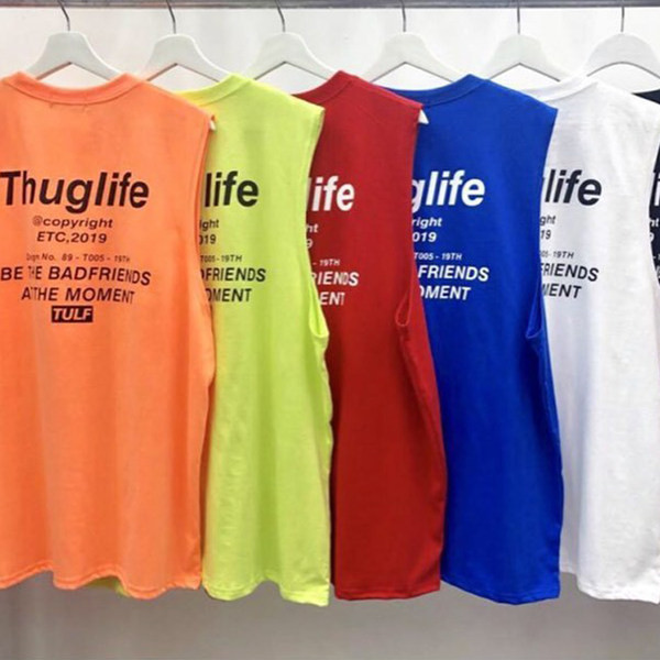 Muška sportska majica bez rukava - sa natpisom