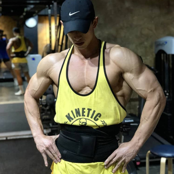 Maiou bărbați model nou cu inscripție potrivită pentru fitness