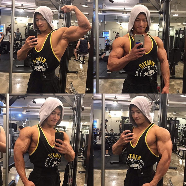 Maiou bărbați model nou cu inscripție potrivită pentru fitness