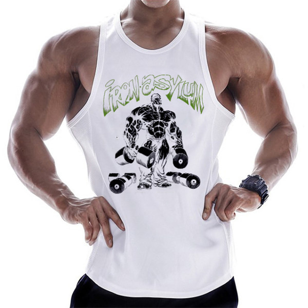 Σπορ μοντέλο ανδρικό φανελάκι με στάμπα