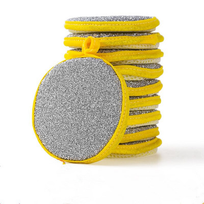 10 τμχ Σφουγγαράκι Πλαϊνό Πλύσιμο Πιάτων Σφουγγάρια Πλύσιμο Πιάτων Σφουγγάρια Εργαλεία Οικιακής Καθαριότητας Αξεσουάρ κουζίνας Βούρτσα επιτραπέζιων σκευών